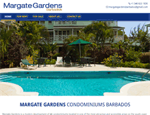 Tablet Screenshot of margatebarbados.com